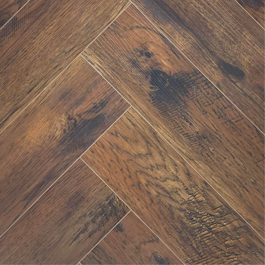 Замковый виниловый пол Brig Floor Lagoon Herringbone Дуб Дальмана ...